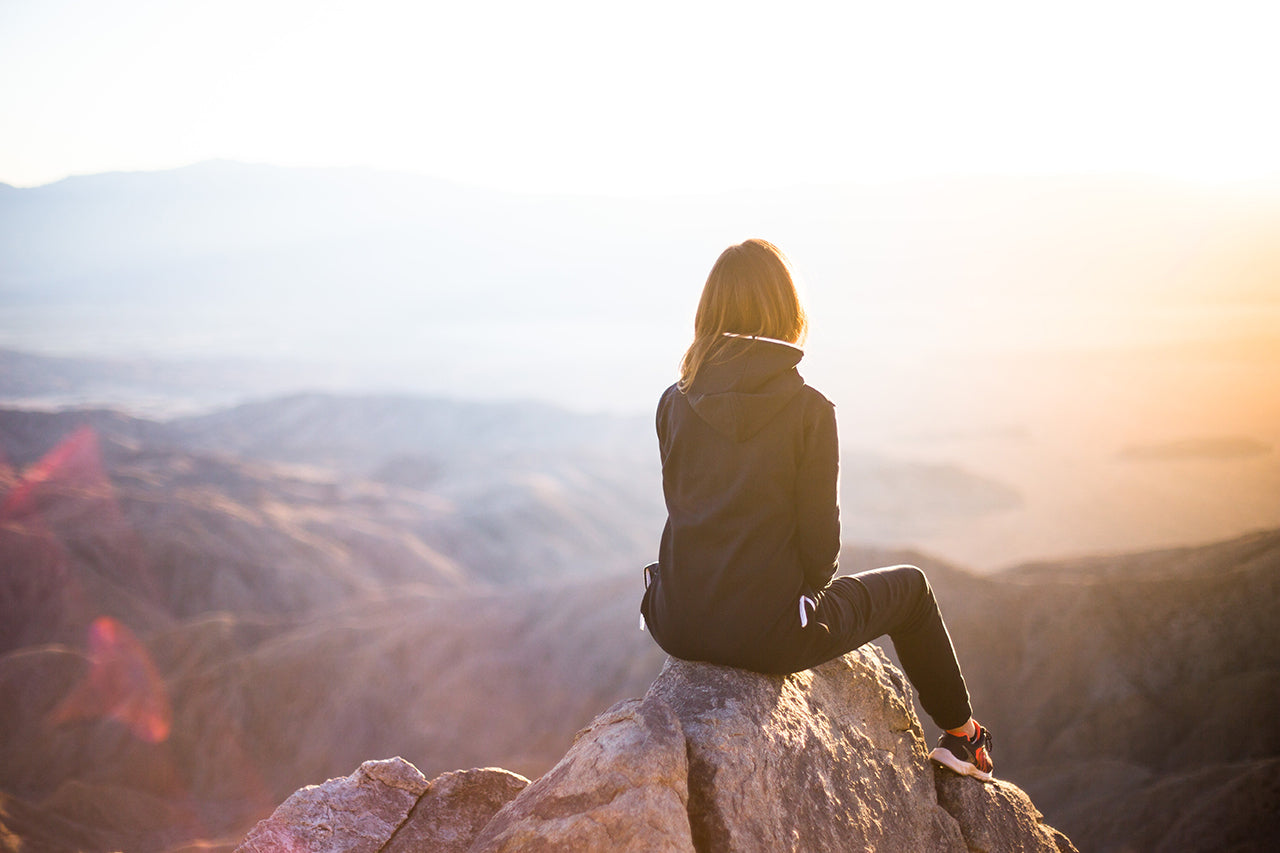 Fatburner vrouwen, vrouw op berg