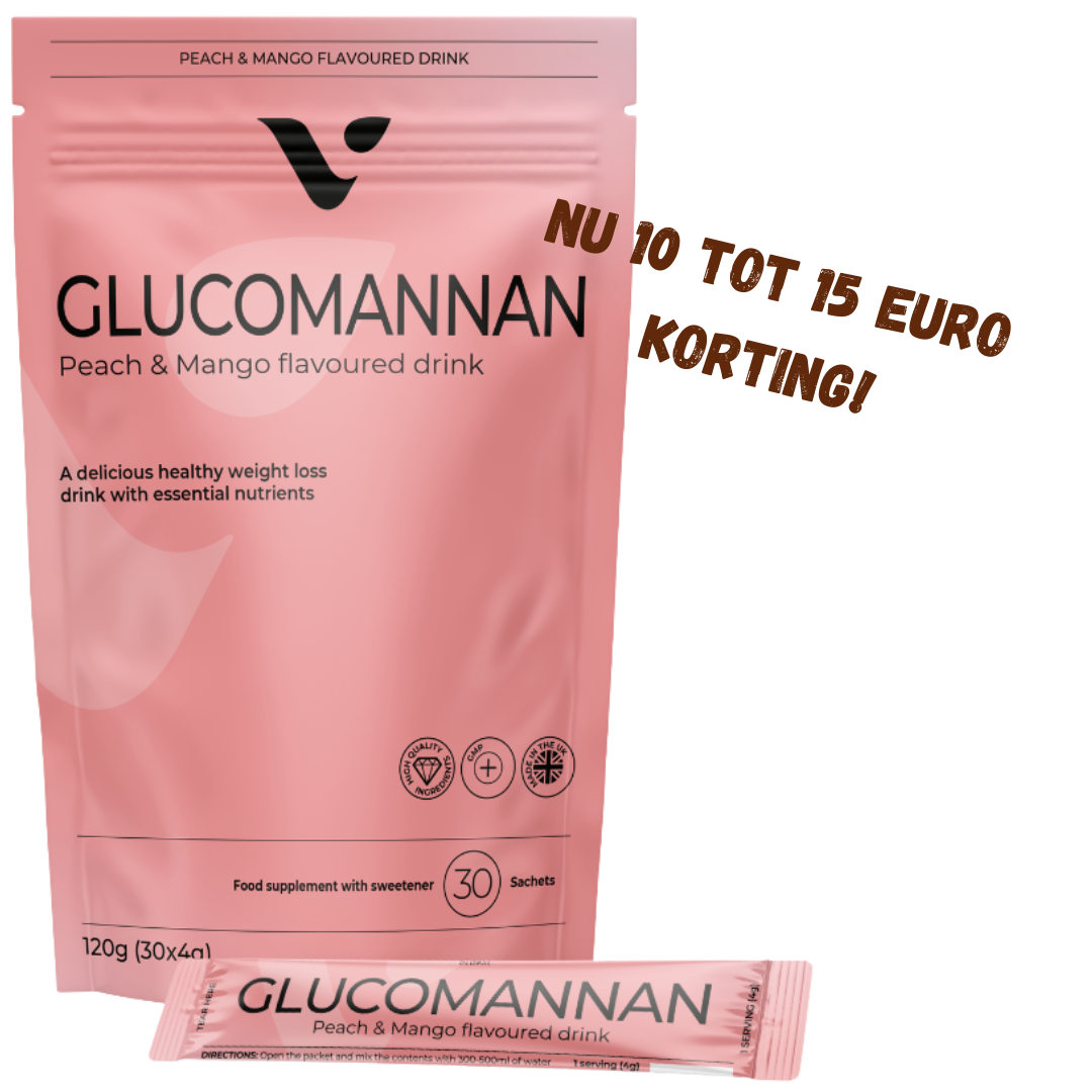 Valentus Glucomannan Perzik/Mango Afslanksap