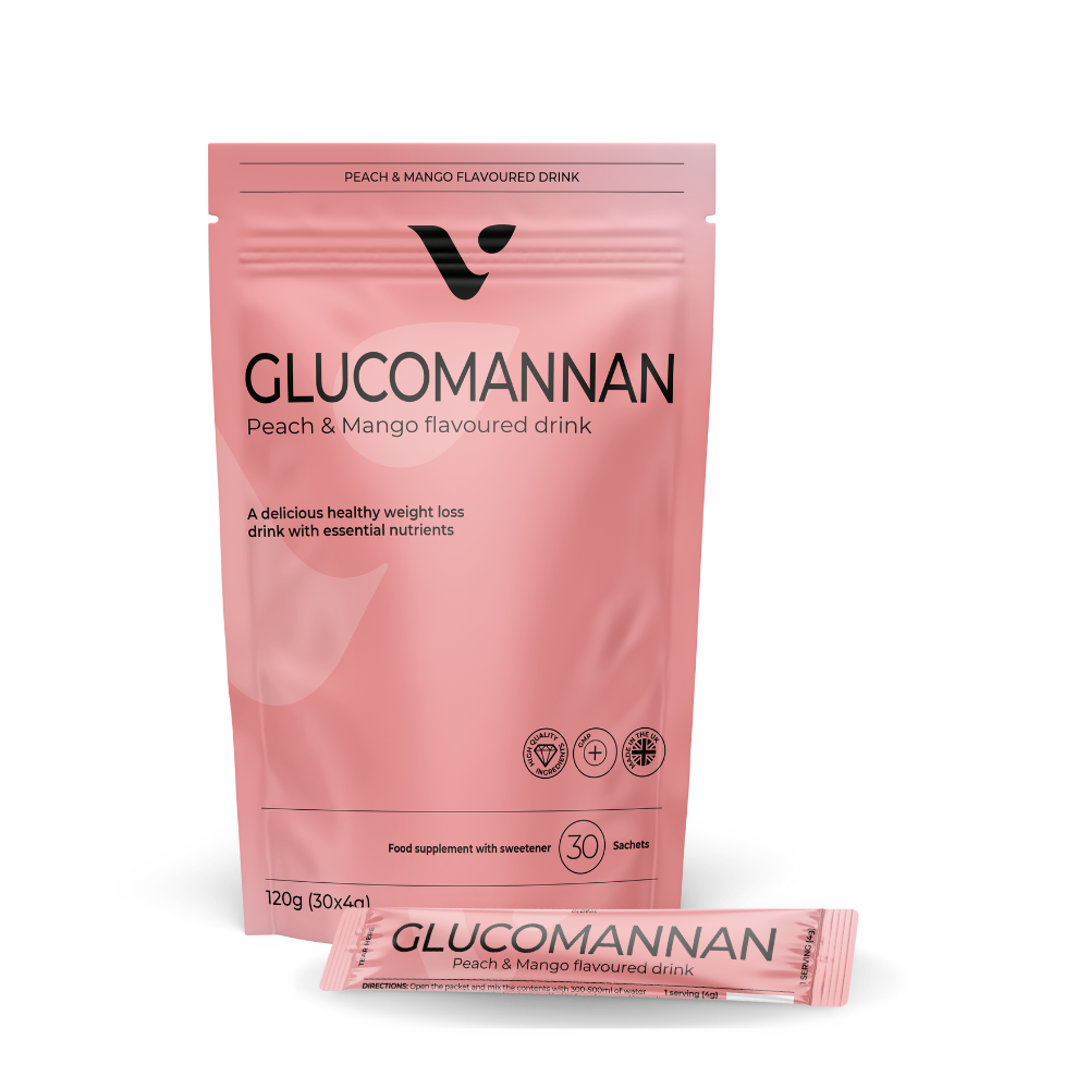 Valentus Glucomannan Perzik/Mango Afslanksap